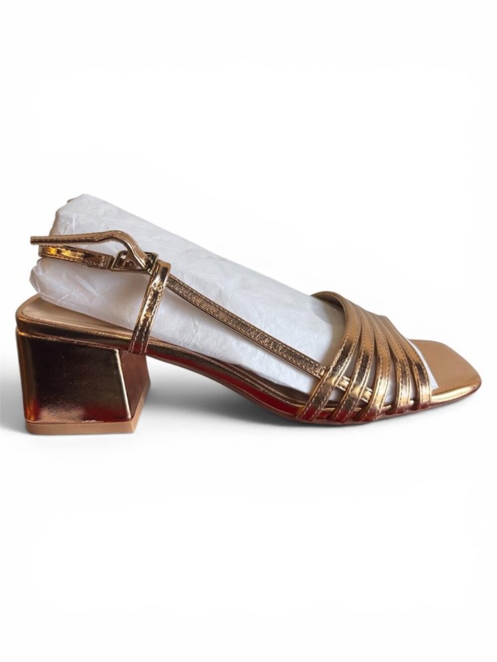 Journee Collection Shayana Multi-Strap Slingback Size 6 P1